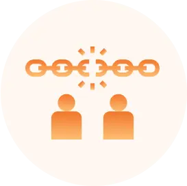 人間関係を表すアイコン